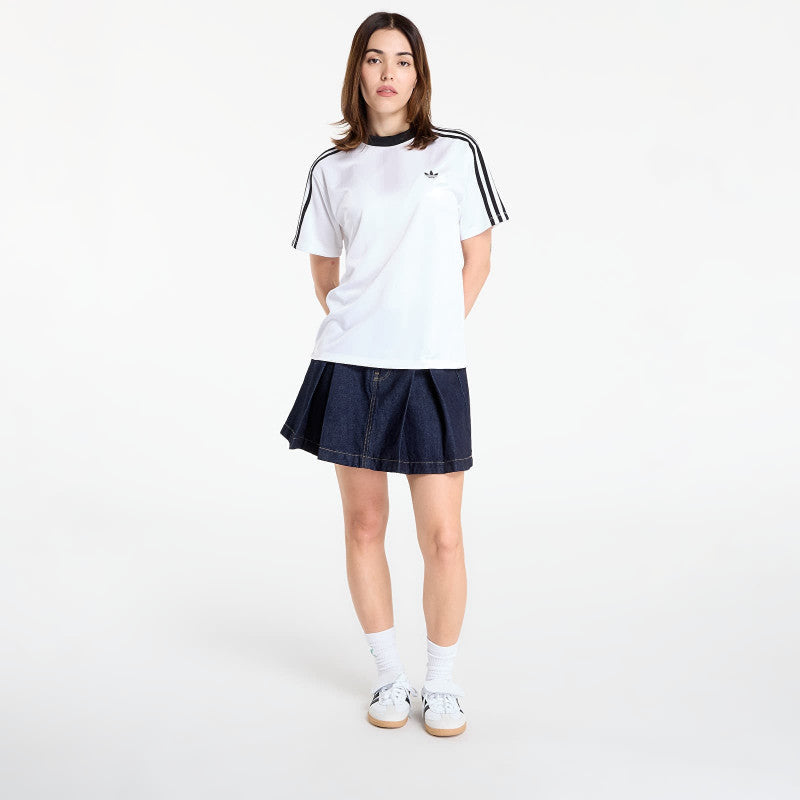 adidas Adicolor Football Jacquard T-Shirt White