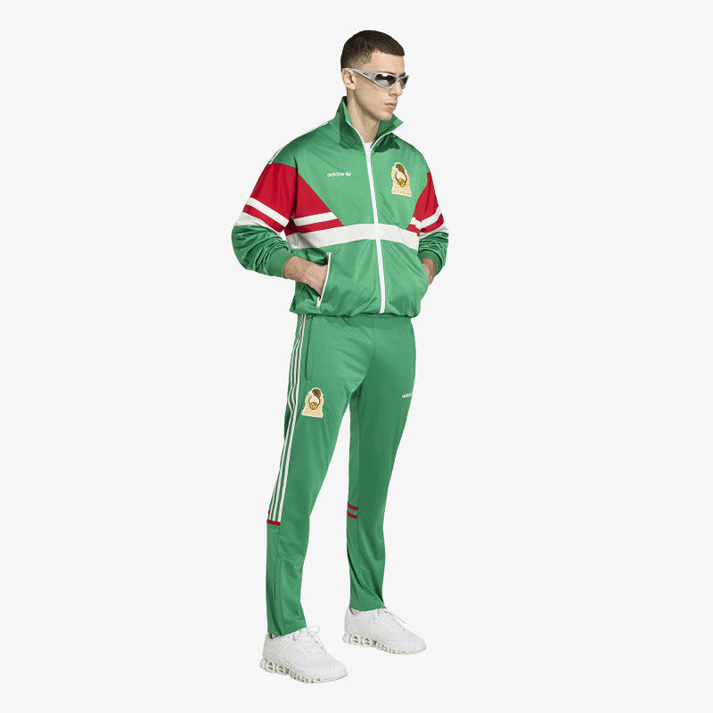 adidas Mexico Track Tracksuit Bottoms 1986 Green