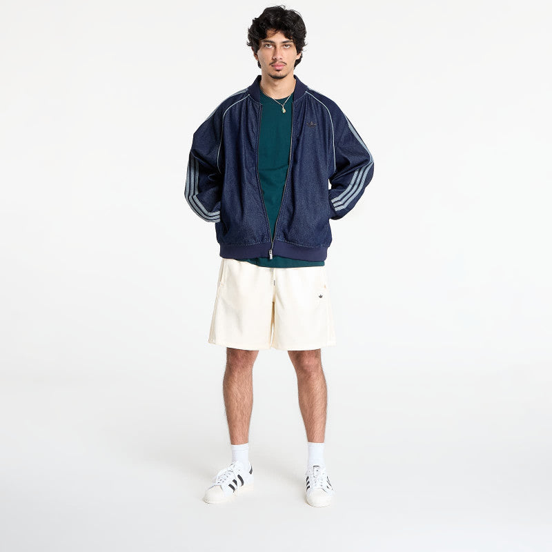 adidas SST Adicolor Loose Denim Stone Jacket Indigo Denim