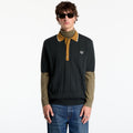 FRED PERRY Cable Knit Shirt Night Green