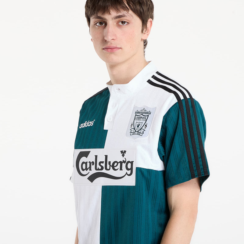 adidas Liverpool Fc Away Jersey 95 White/ Rich Green