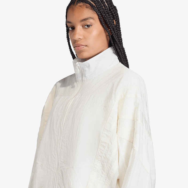 adidas Santiago Woven Track Top Off White