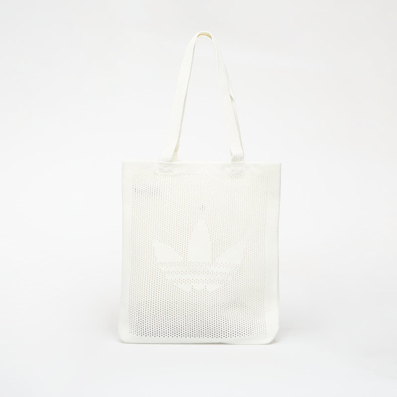 adidas Crochet Tote Bag Off White