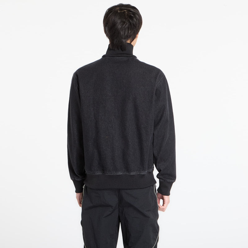 adidas Adicolor Denim Firebird Track Top True Black Denim