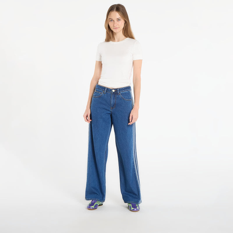 adidas Firebird Track Pant Denim Medium Vintage Denim
