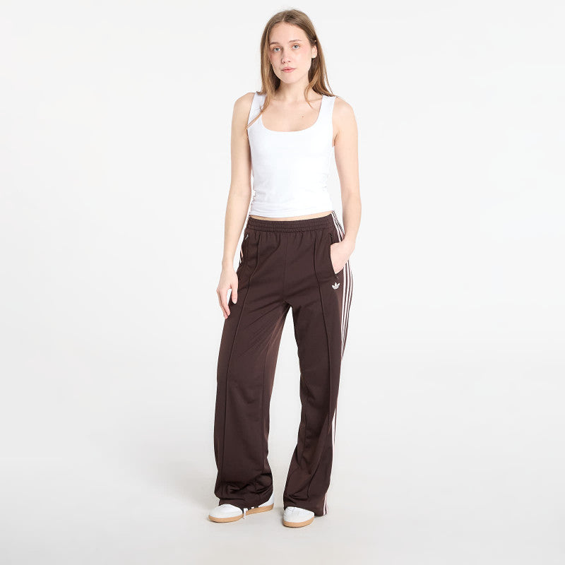 adidas Firebird Loose Track Tracksuit Bottoms Aurora Coffee/ Sandy Pink