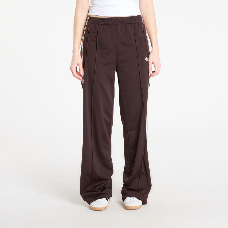 adidas Firebird Loose Track Tracksuit Bottoms Aurora Coffee/ Sandy Pink