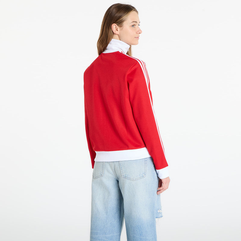 adidas Classic Track Top Better Scarlet/ White