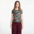 adidas X Liberty London 3 Stripes T-Shirt Black/ Bold Green/ Collegiate Green- Eqt Yellow