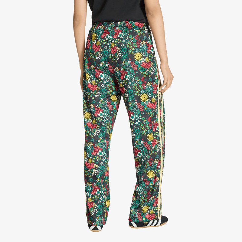 adidas X Liberty London Firebird Tracksuit Bottoms Black/ Bold Green/ Collegiate Green- Eqt Yellow