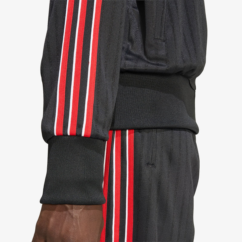 adidas Firebird Loose Pinstripes Track Top Black