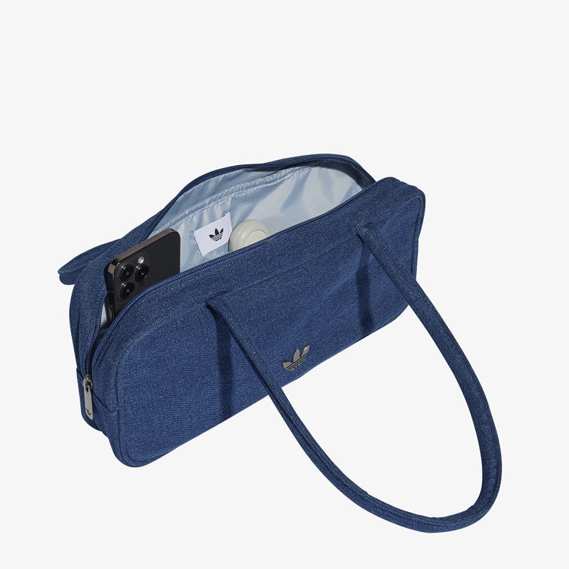 adidas Adicolor Elongated Airliner Denim Bag Light Denim
