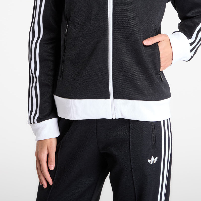 adidas Classic Track Top Black/ White