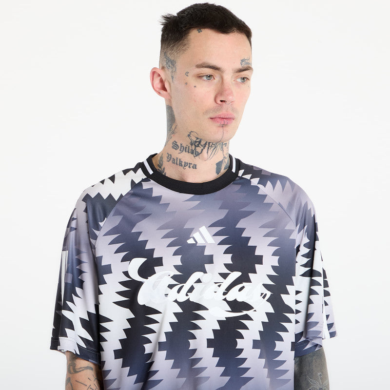 adidas House Of Tiro X Common Goal Jersey Grey Four/ Black/ Off White- Carbon