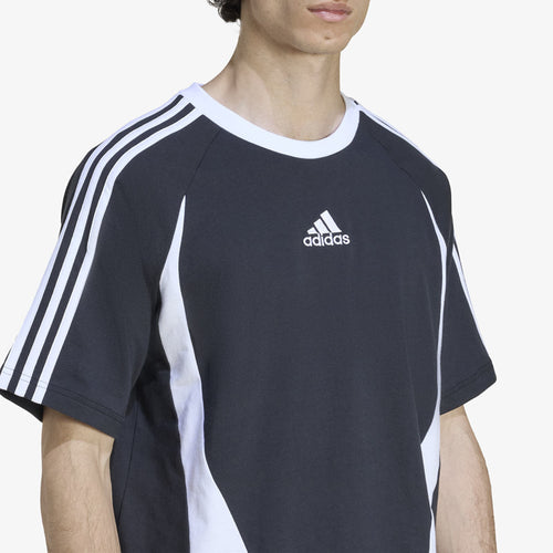 adidas Adicolor Teamgeist Cotton T-Shirt Black/ White