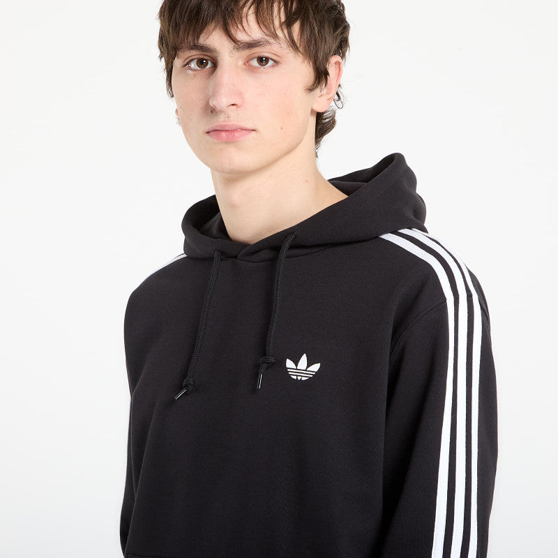 adidas 3-Stripes Hoodie Black