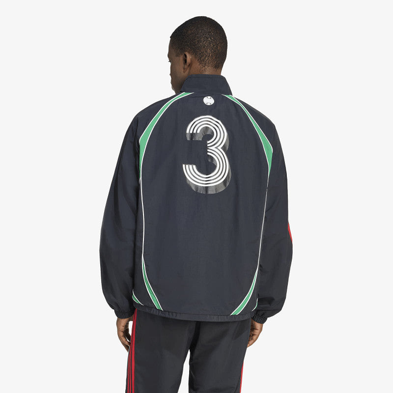 adidas Teamgeist Moto Tracktop Black/ White/ Better Scarlet