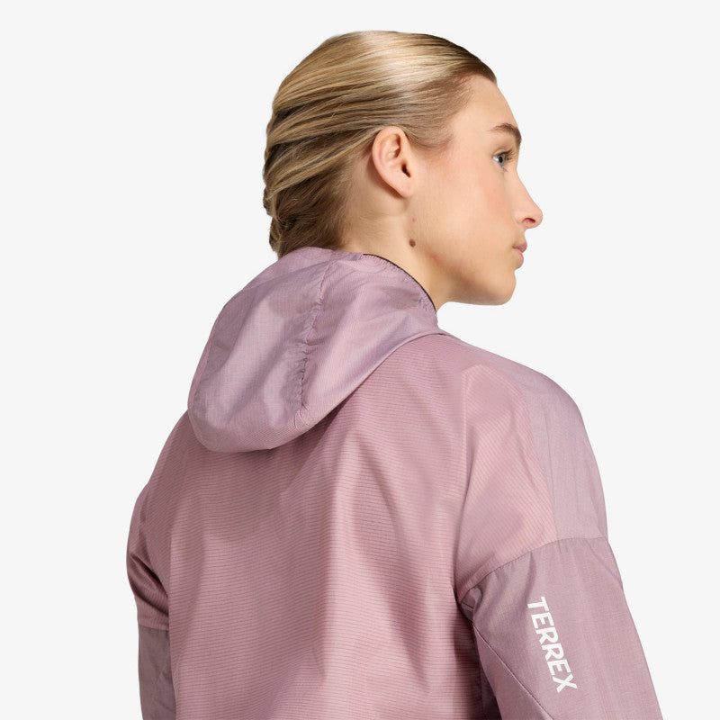adidas TERREX Xperior CLIMA365 Light Windweave Jacket Magic Mauve/ Black