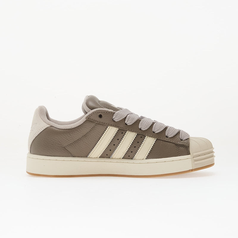 adidas Superstar St Simple Brown/ Off White/ Gum4 46