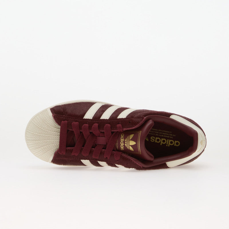 adidas Superstar II Shadow Red/ Off White/ Gold Metallic 38