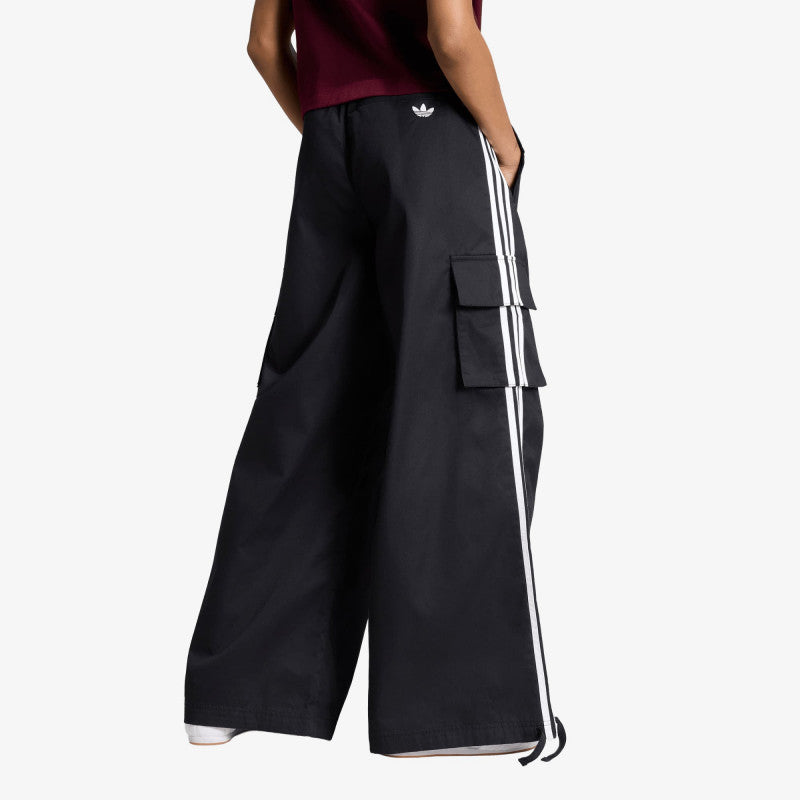 adidas Firebird Adilenium Twill 3-stripes Cargo Pants Black/ White