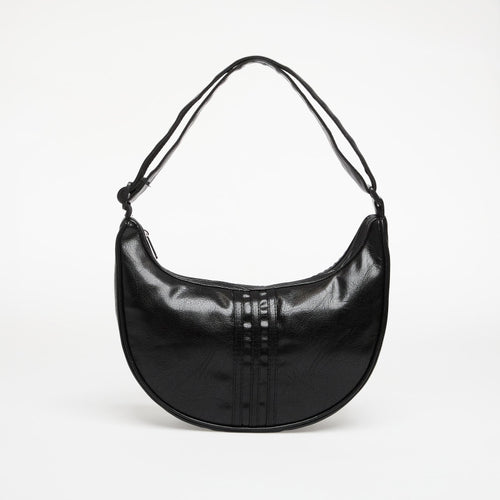 adidas Adicolor Half Crescent Bag Metallic Pu Black