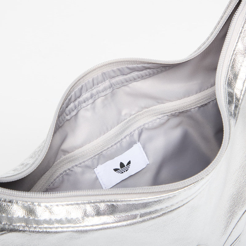 adidas Adicolor Half Crescent Bag Metallic Pu Silver Met.