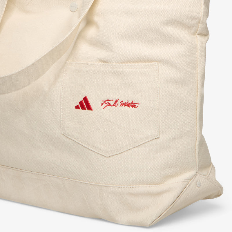 adidas x Tyrrell Winston Tote Bag Wonder White/ Black