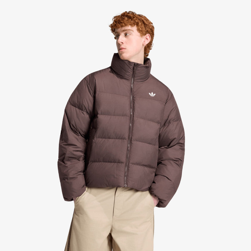adidas Stand Collar Regen Jacket Aurora Coffee