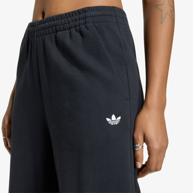 adidas Essentials Wide Leg French Terry Pants Black