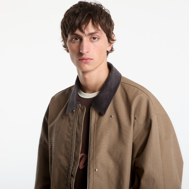 adidas Premium Essentials Bomber Jacket Khaki Six