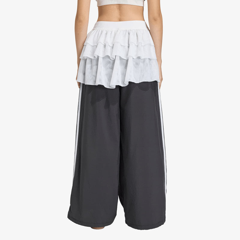 adidas Lace Adilenium Fb Tp Trousers Black