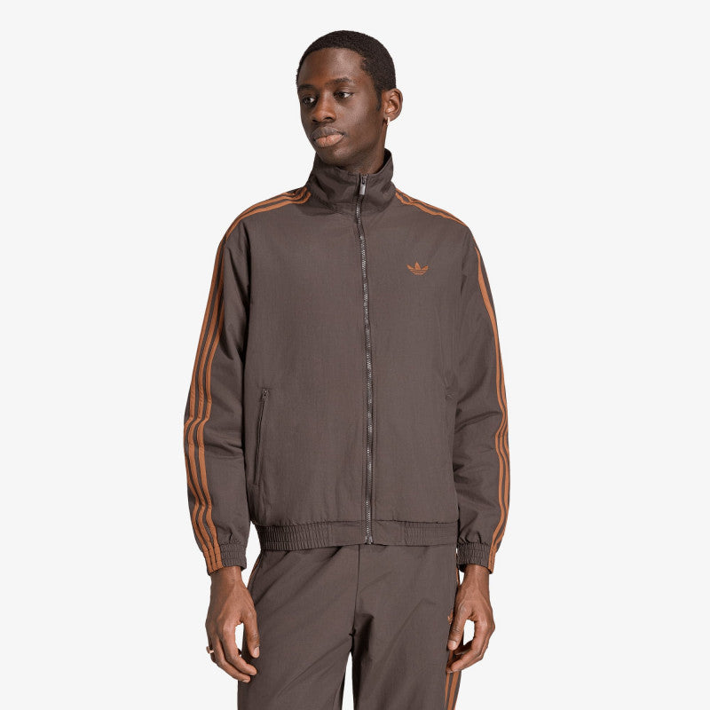 adidas Firebird Woven Track Top Aurora Coffee