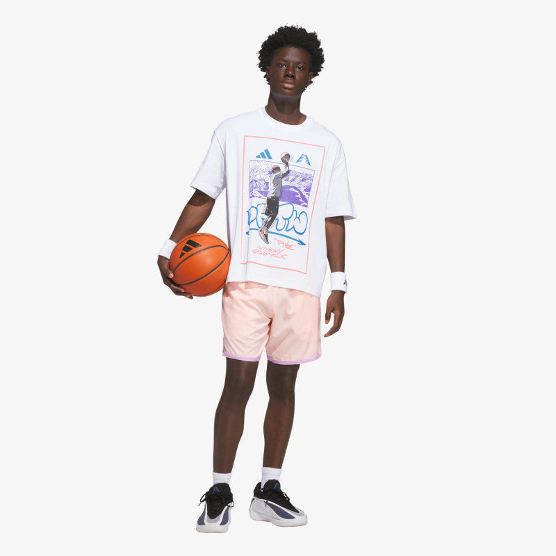adidas Anthony Edwards Crazy Lite Short Haze Coral/ Bliss Lilac