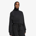 adidas Winterized Double Crew Sweatshirt Black