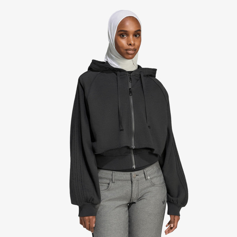 adidas SST Double Front Hoody Black