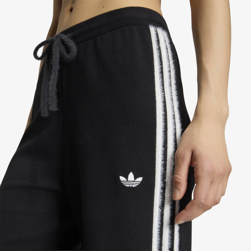 adidas Knit Firebird Track Pants Black/ White