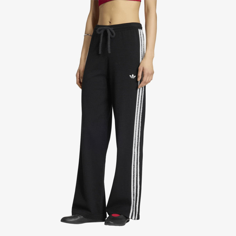 adidas Knit Firebird Track Pants Black/ White