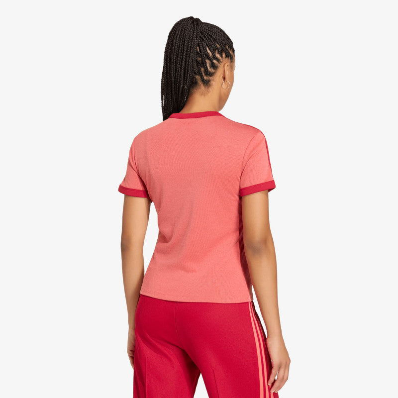 adidas Heather 3s Cali T-Shirt Team Victory Red/ Preloved Scarlet/ Team Victory Red