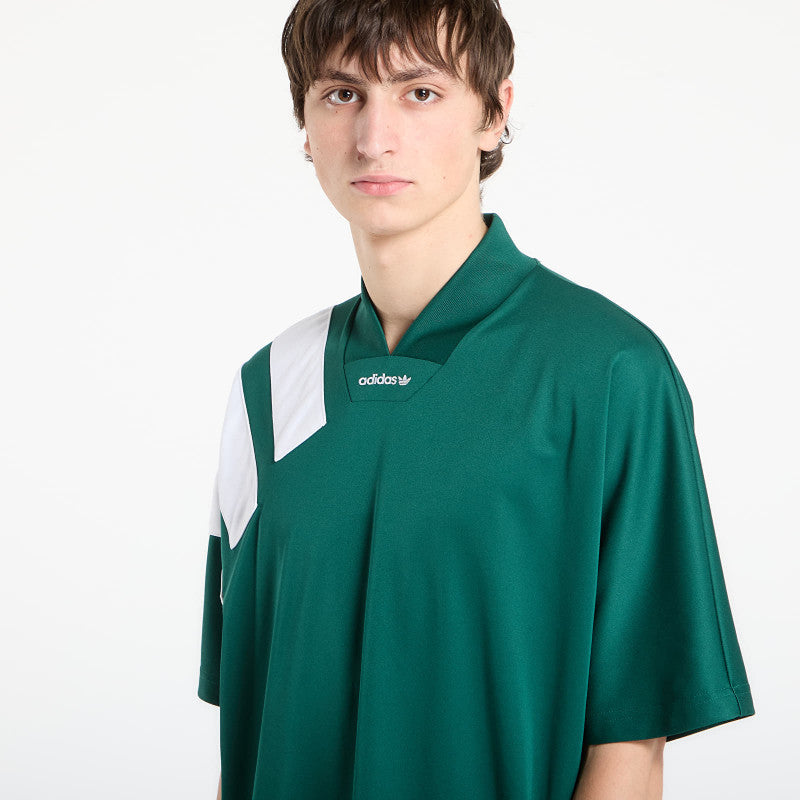 adidas Adicolor Blocked Jersey Collegiate Green/ White