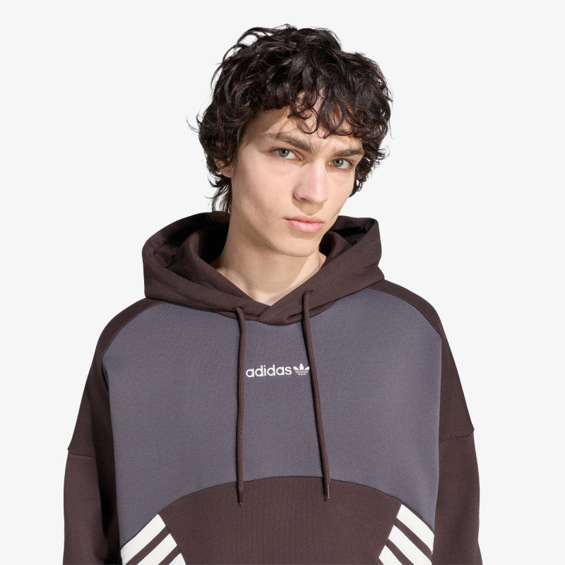 adidas Cutline Hoodie Aurora Coffee/ Utility Black