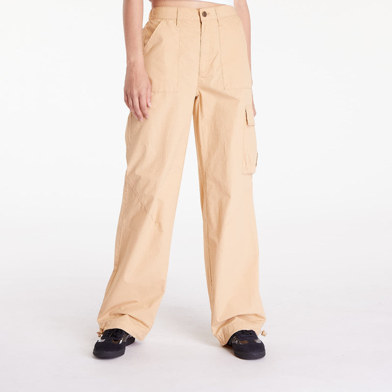 Karl Kani Small Signature Washed Cargo Pants Sand