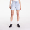 Karl Kani Og Slit Denim Shorts Light Blue