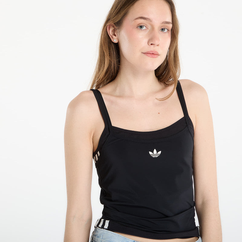 adidas Double Layered Tank Top Black/ Black