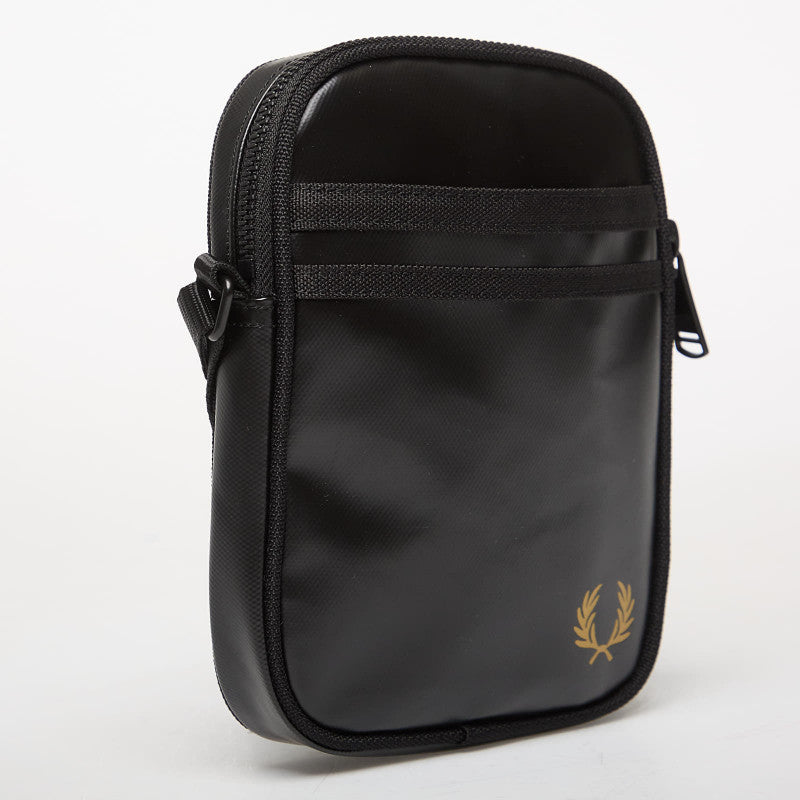 FRED PERRY Tonal Classic Small Side Bag Black/ Gold