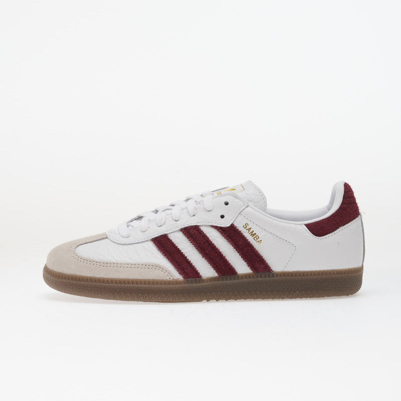adidas Samba OG Ftwr White/ Maroon/ Gum5 41
