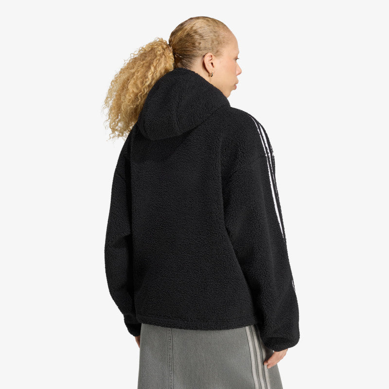 adidas Adiluna Season 2 x Jennie Fleece Hoodie Jacket Black