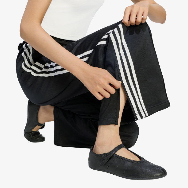 adidas Pleated Firebird Track Pants Black