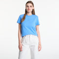 Calvin Klein Ss 20S Jersey Emblem Crew Tee Marina