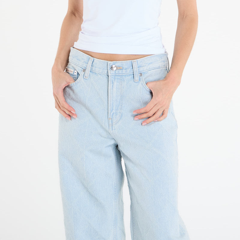 Jeansy Calvin Klein Jeans Low Rise Baggy Needle Jeans Blue